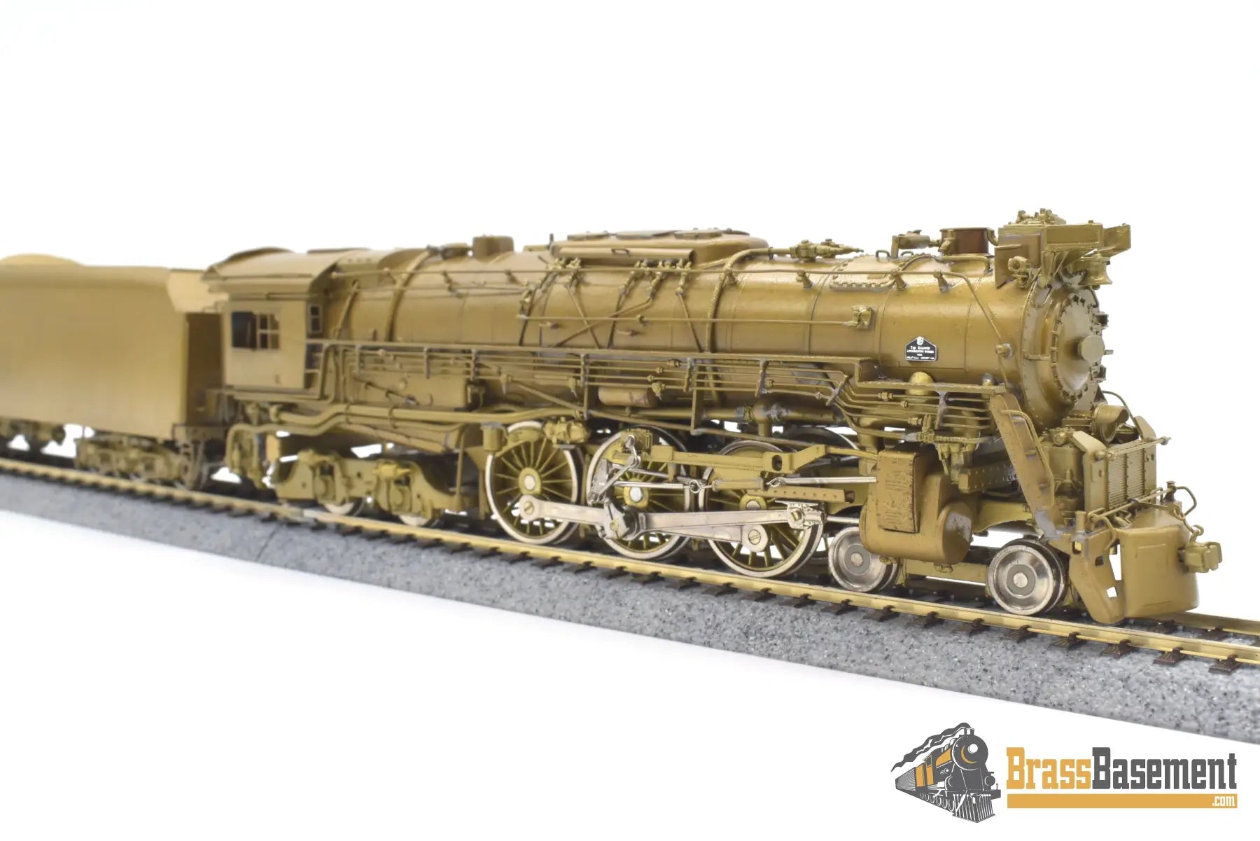 Ho Brass - Njcb C&O Chesapeake & Ohio 4 - 6 - 4 L - 2A Rotary Poppet Valve Unpainted Mint Steam