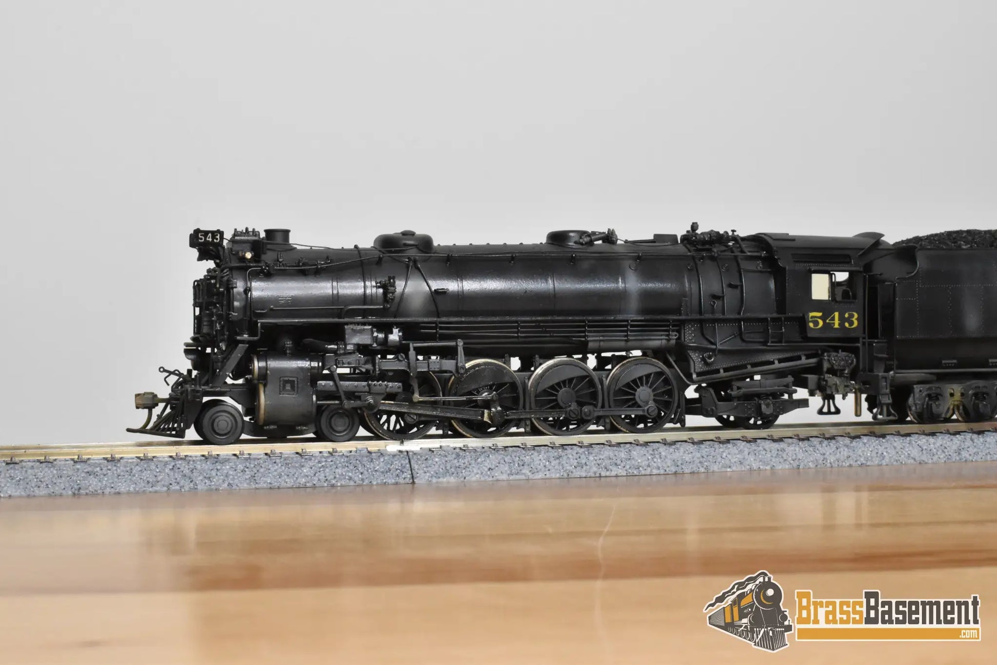 HO Brass - NJCB C&O Chesapeake & Ohio 4-8-2 #543 - Custom Paint - Steam