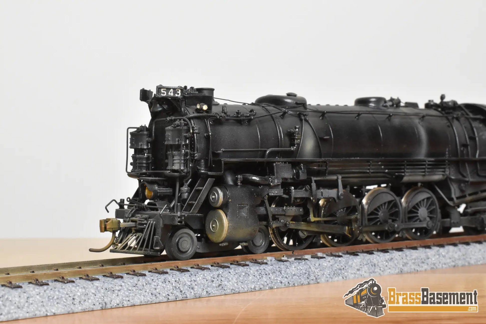 HO Brass - NJCB C&O Chesapeake & Ohio 4-8-2 #543 - Custom Paint - Steam