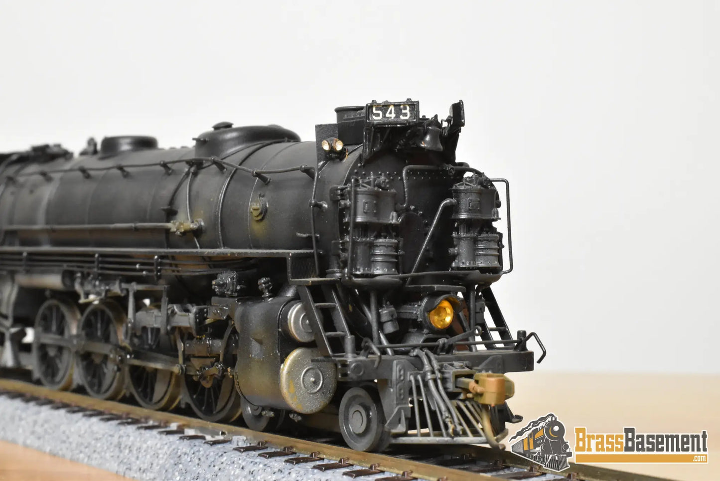 HO Brass - NJCB C&O Chesapeake & Ohio 4-8-2 #543 - Custom Paint - Steam