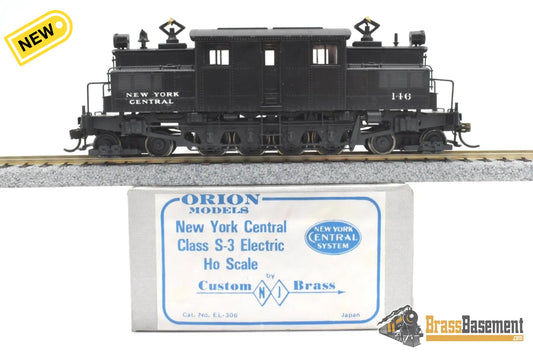 Ho Brass - Njcb Custom El-306 New York Central Nyc S-3 Electric C/P Passenger