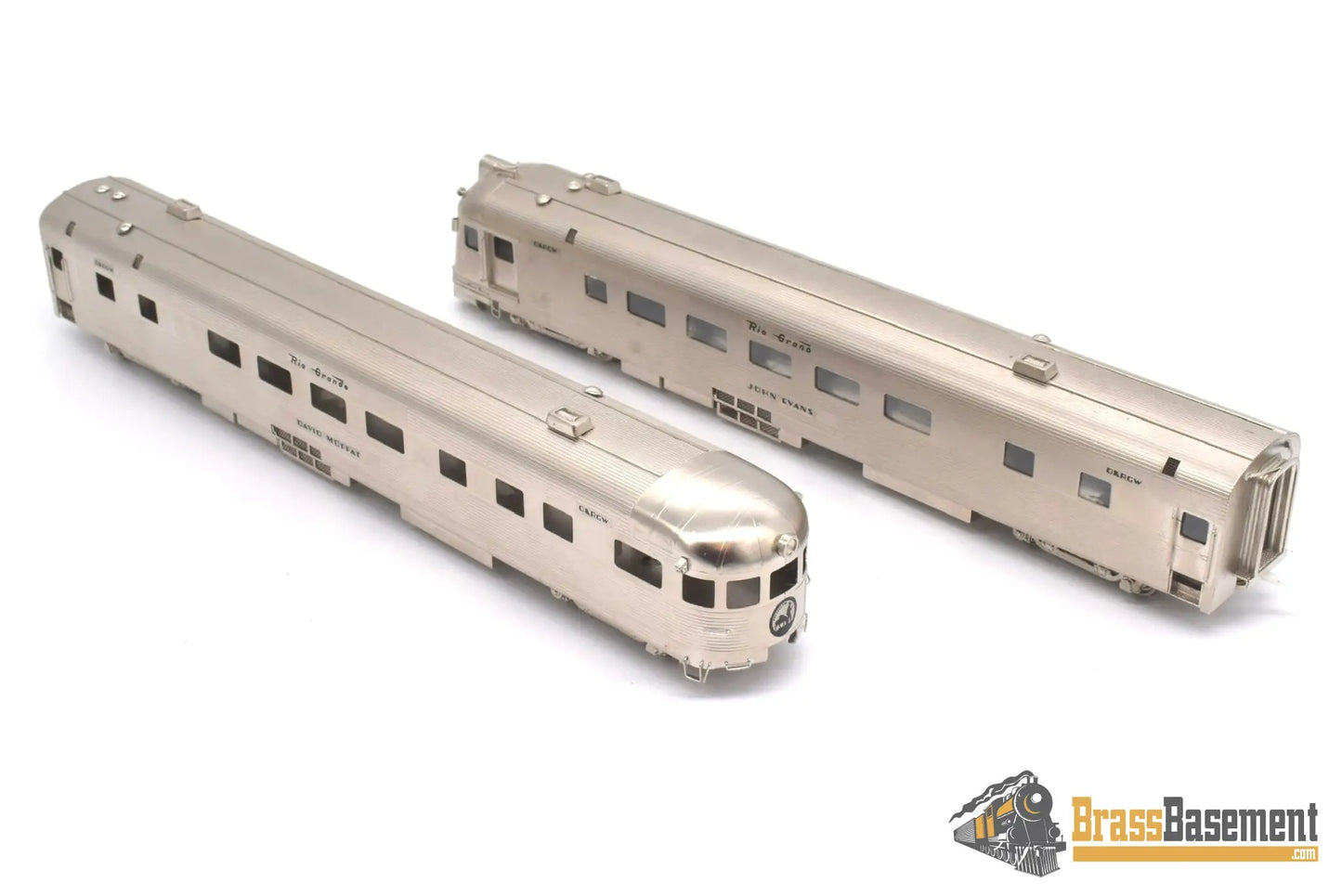Ho Brass - Njcb D&Rgw Rio Grande Prospector 2 Car Set F/P Custom Decals Diesel