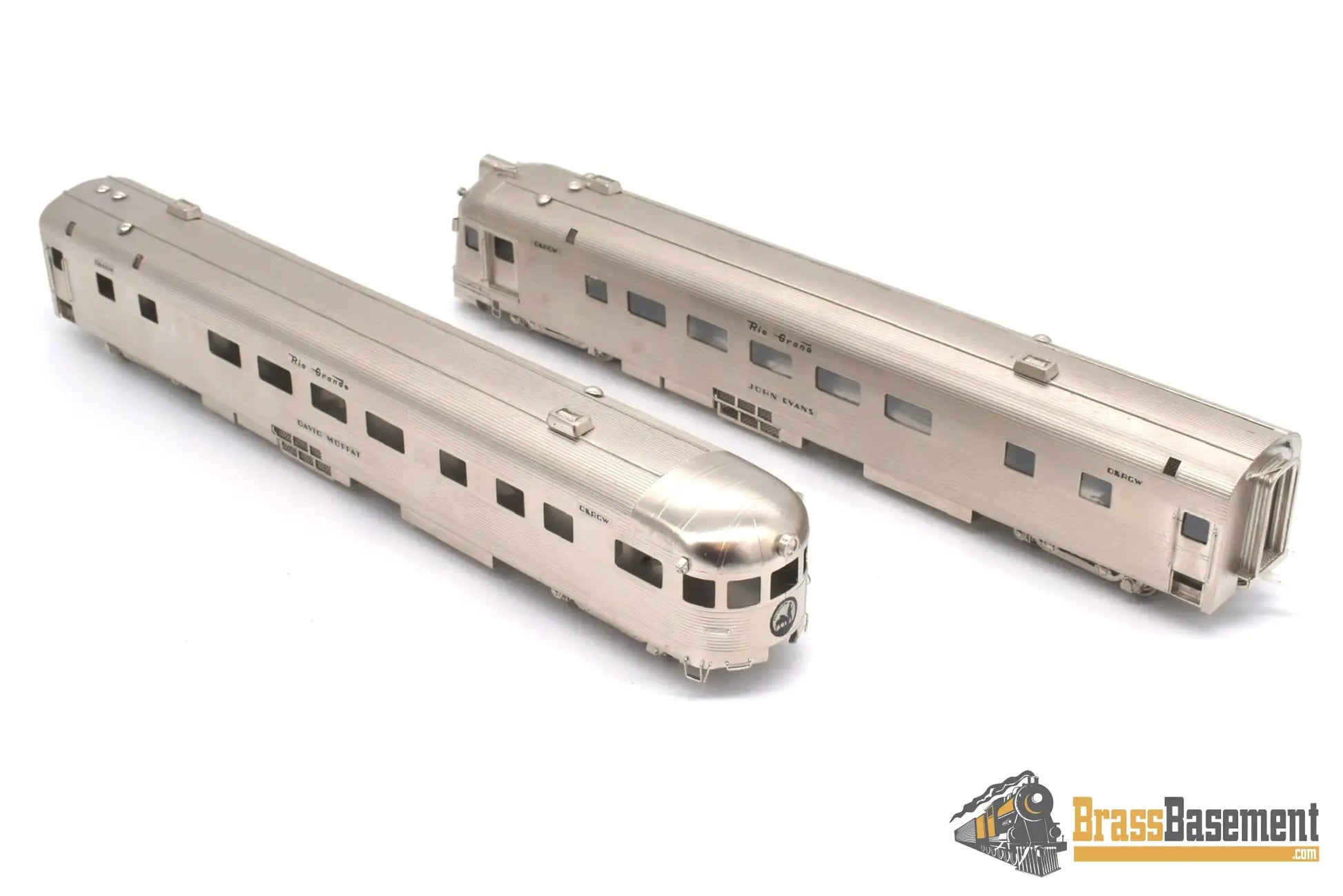 Ho Brass - Njcb D&Rgw Rio Grande Prospector 2 Car Set F/P Custom Decals Diesel