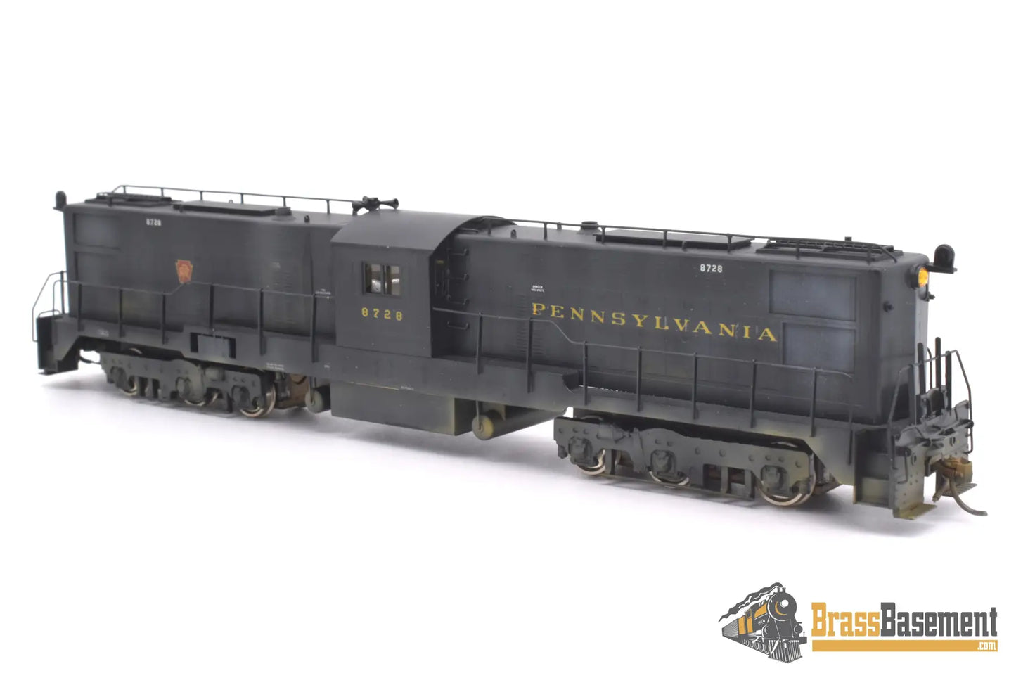 Ho Brass - Njcb #De - 136 Pennsylvania Railroad Prr Rt - 624 Very Nice Paint Diesel