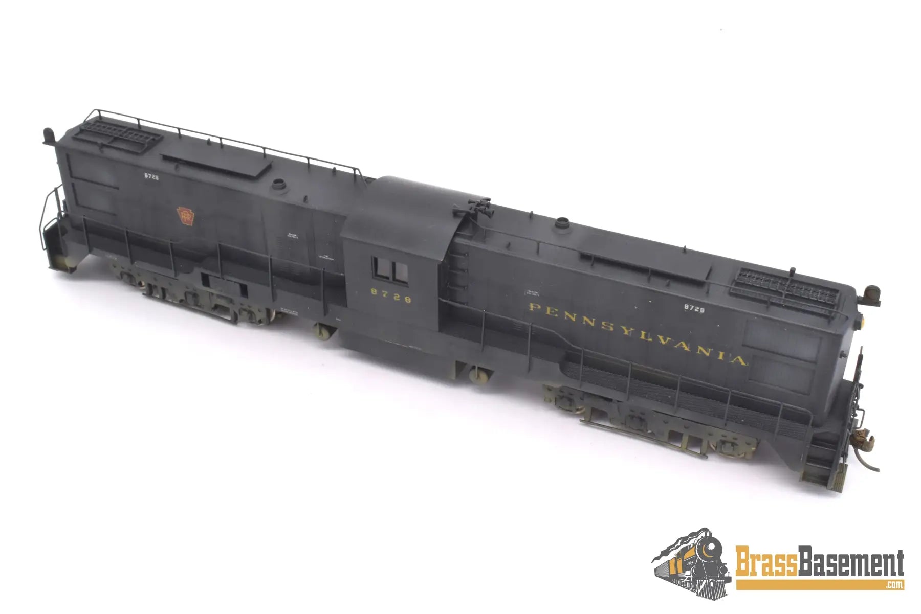 Ho Brass - Njcb #De - 136 Pennsylvania Railroad Prr Rt - 624 Very Nice Paint Diesel