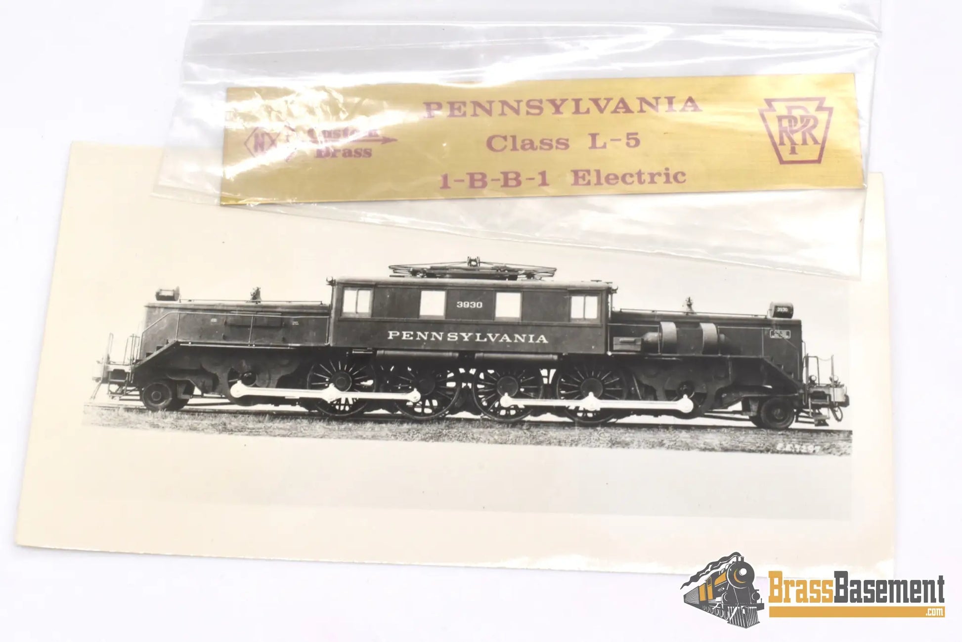 Ho Brass - Njcb El - 302 Prr Pennsylvania Railroad L - 5 Jackshaft Electric Custom Paint Nice