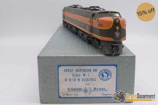 Ho Brass - Njcb El - 323 Great Northern W - 1 Electric C/P Nice