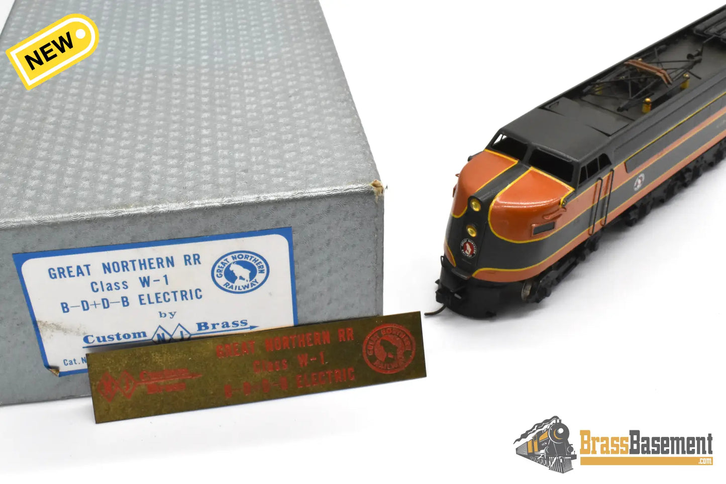 HO Brass - NJCB EL-323 Great Northern W-1 Electric - Custom Painted Electric