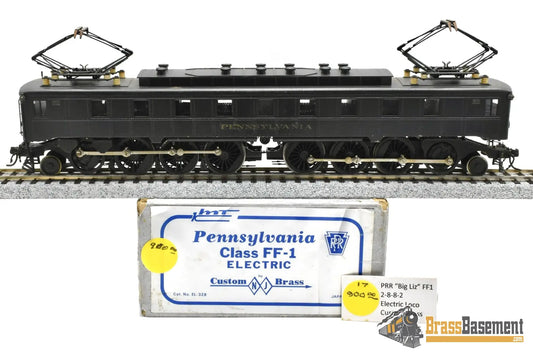 HO Brass - NJCB EL-328 PRR Pennsylvania Railroad FF-1 Electric Big Liz - C/P Zane Electric