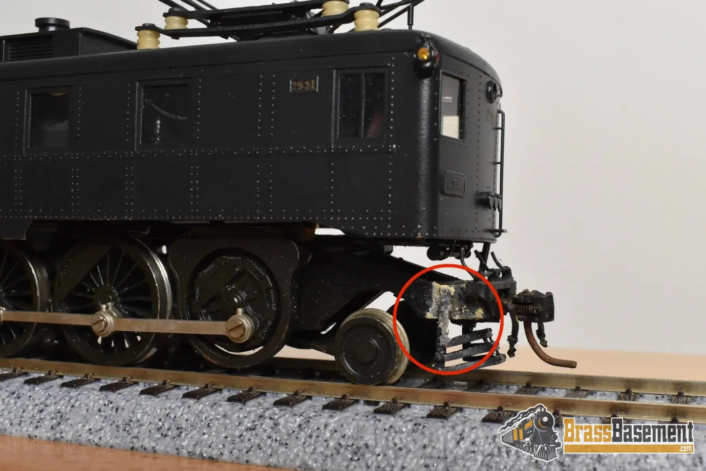 HO Brass - NJCB EL-328 PRR Pennsylvania Railroad FF-1 Electric Big Liz - C/P Zane Electric