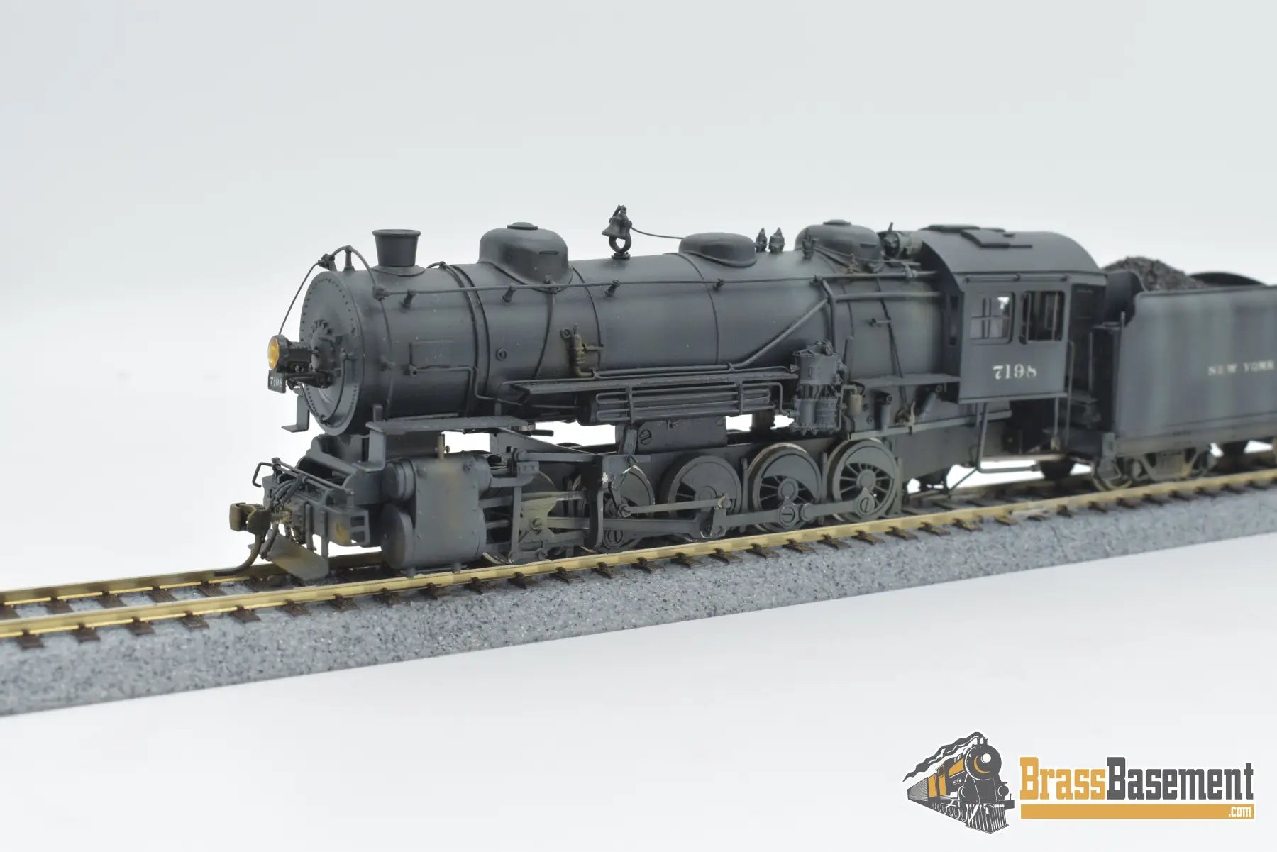 Ho Brass - Njcb New York Central Nyc M - 1 0 - 10 - 0 Switcher Custom Painted Very Nice Steam