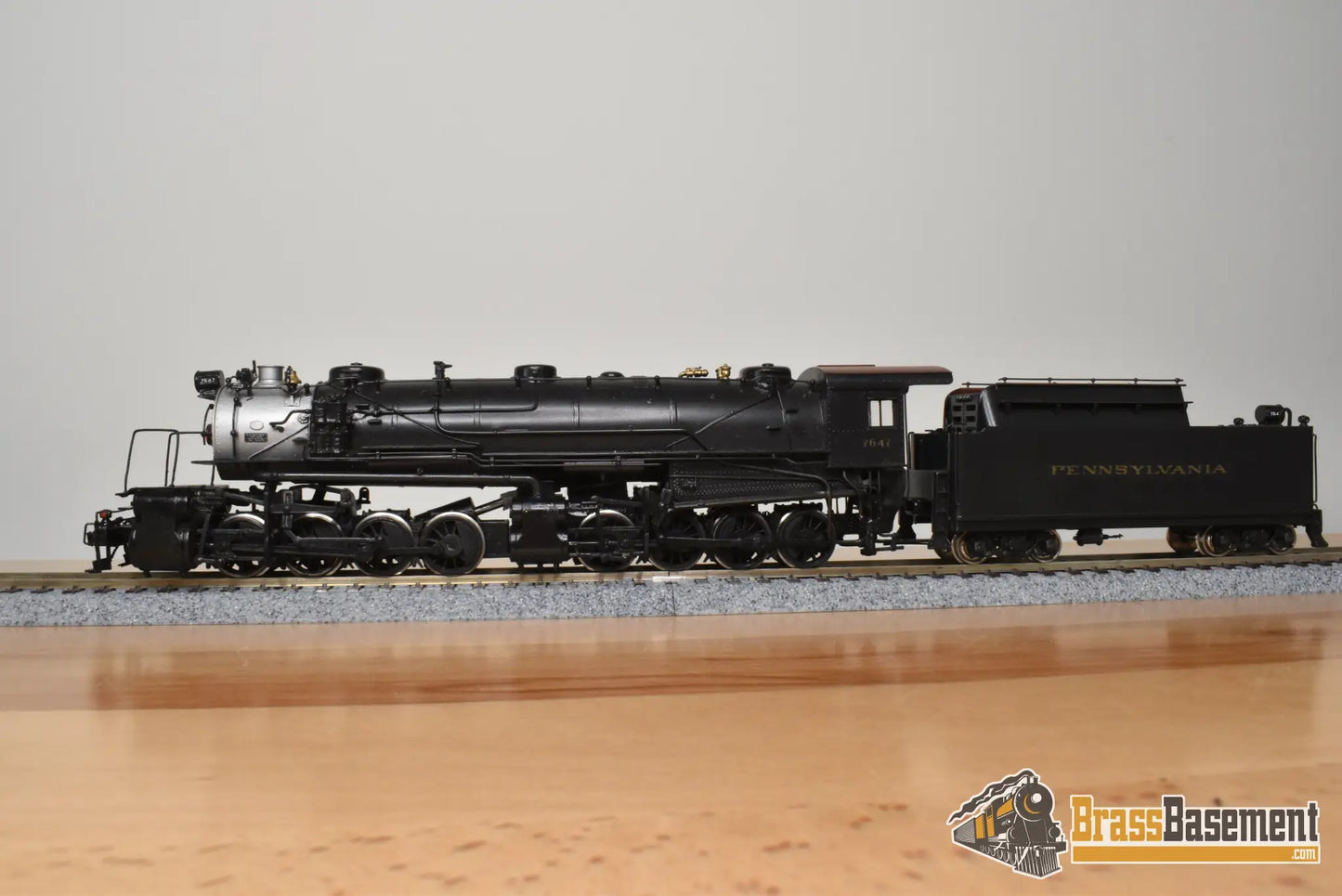 HO Brass - NJCB Pennsylvania RR 0-8-8-0 CC-2 #7647 - C/P Pro NWSL Gearboxes Steam