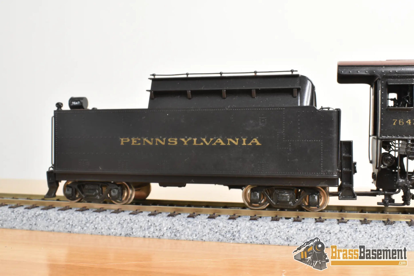 HO Brass - NJCB Pennsylvania RR 0-8-8-0 CC-2 #7647 - C/P Pro NWSL Gearboxes Steam