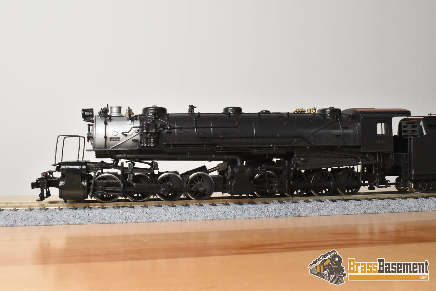 HO Brass - NJCB Pennsylvania RR 0-8-8-0 CC-2 #7647 - C/P Pro NWSL Gearboxes Steam