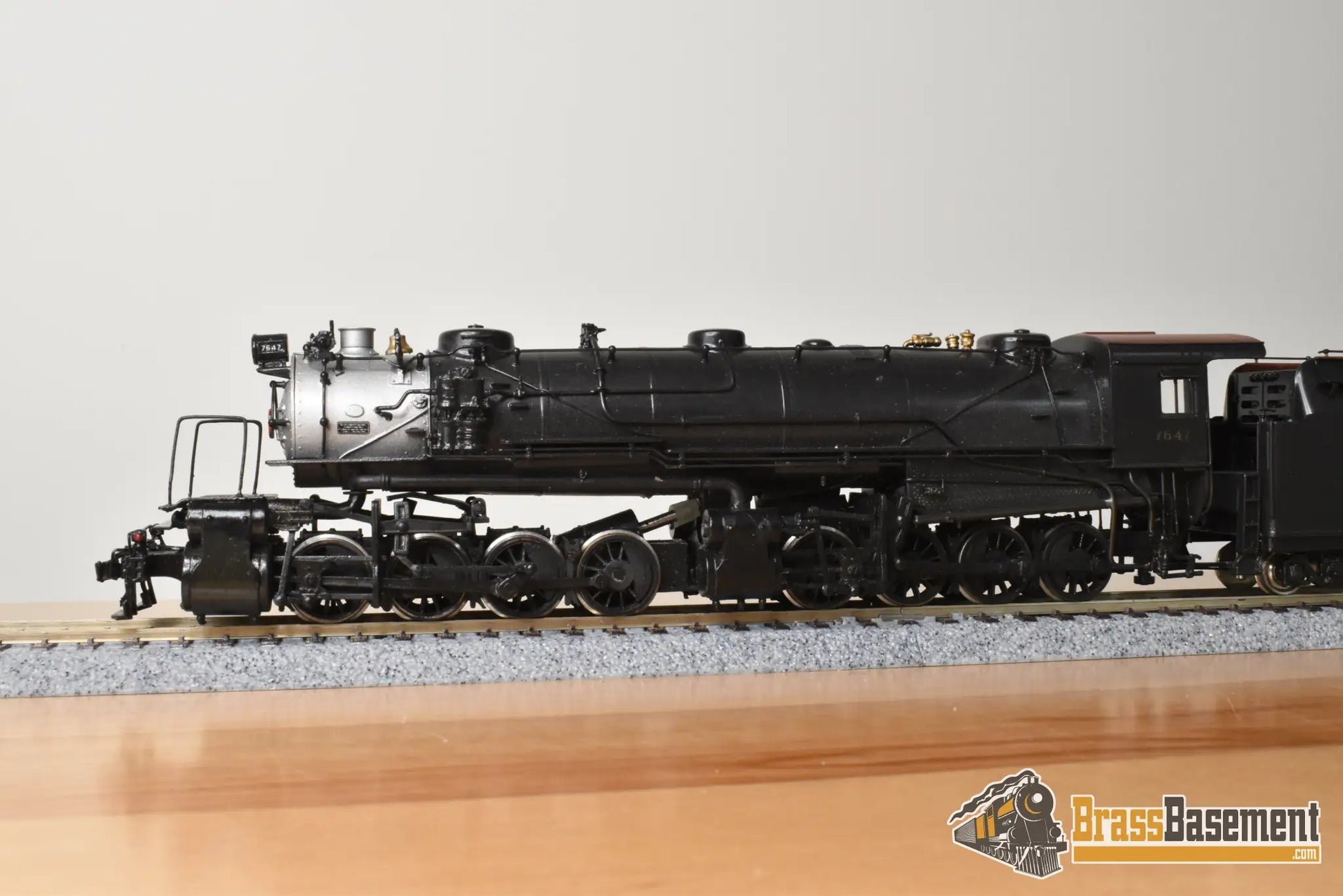 HO Brass - NJCB Pennsylvania RR 0-8-8-0 CC-2 #7647 - C/P Pro NWSL Gearboxes Steam