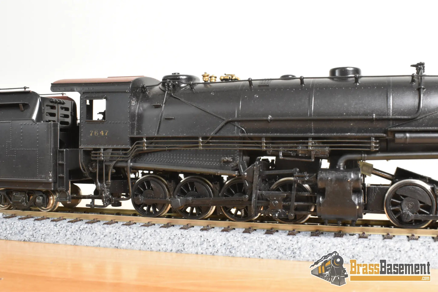 HO Brass - NJCB Pennsylvania RR 0-8-8-0 CC-2 #7647 - C/P Pro NWSL Gearboxes Steam