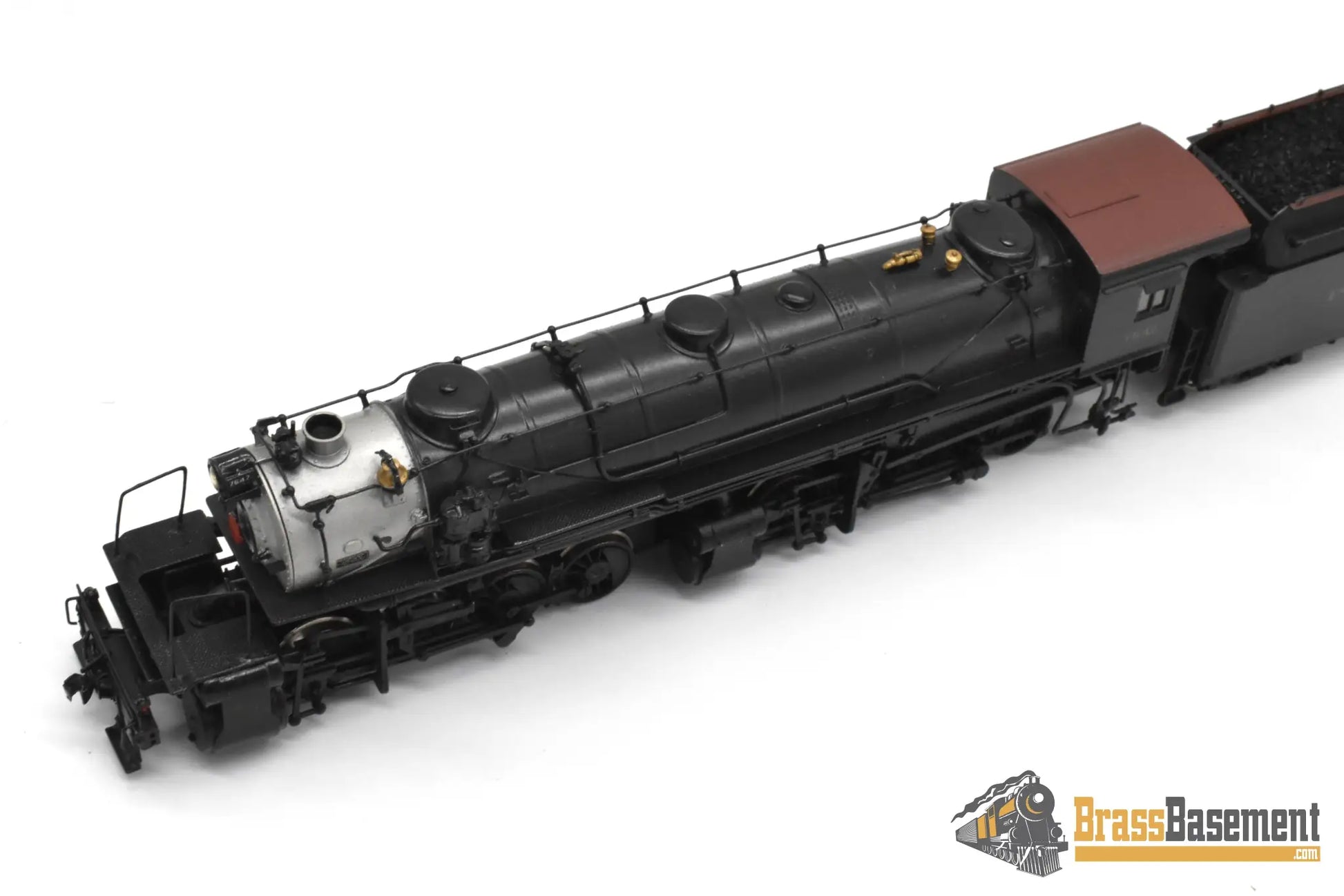 HO Brass - NJCB Pennsylvania RR 0-8-8-0 CC-2 #7647 - C/P Pro NWSL Gearboxes Steam