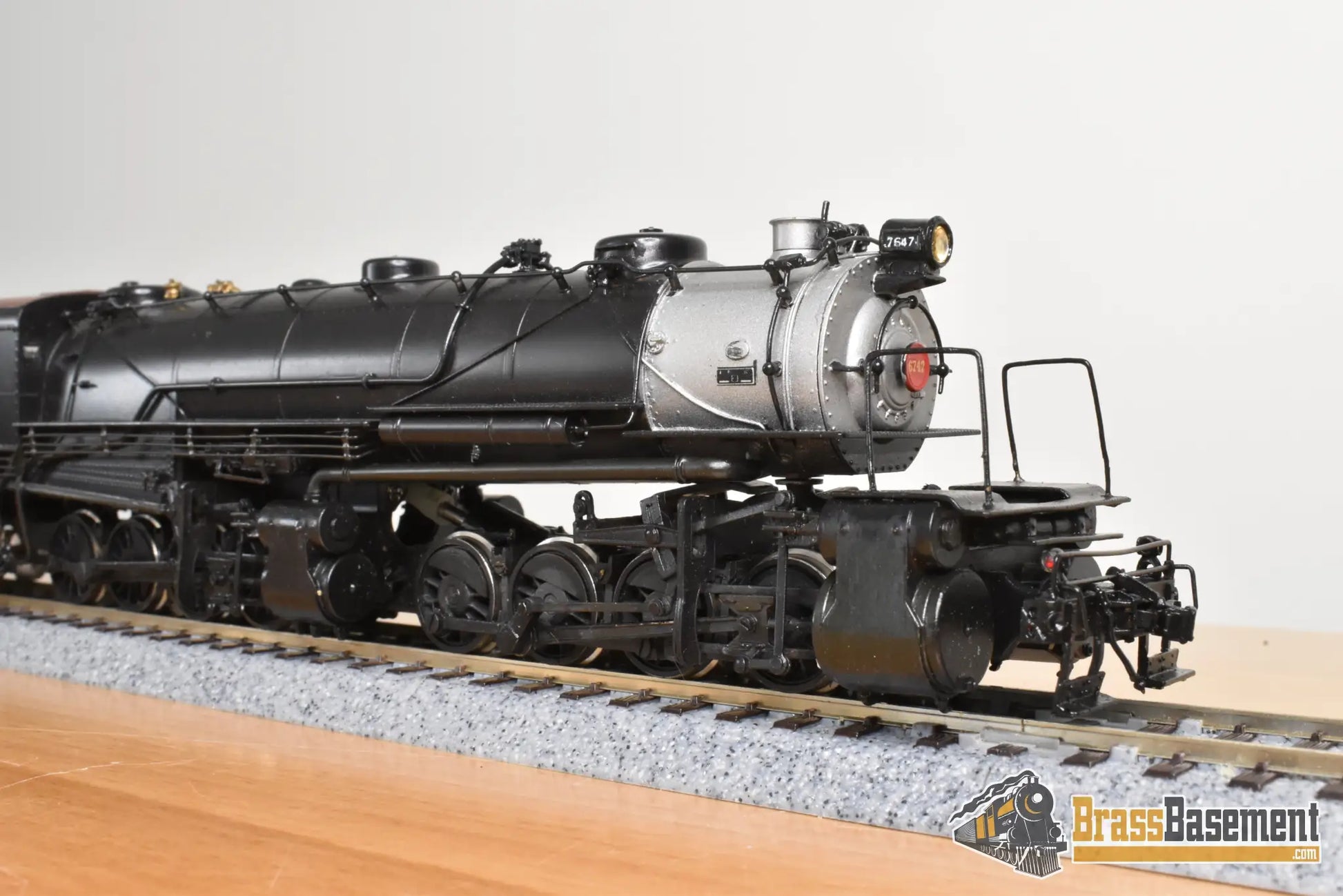 HO Brass - NJCB Pennsylvania RR 0-8-8-0 CC-2 #7647 - C/P Pro NWSL Gearboxes Steam
