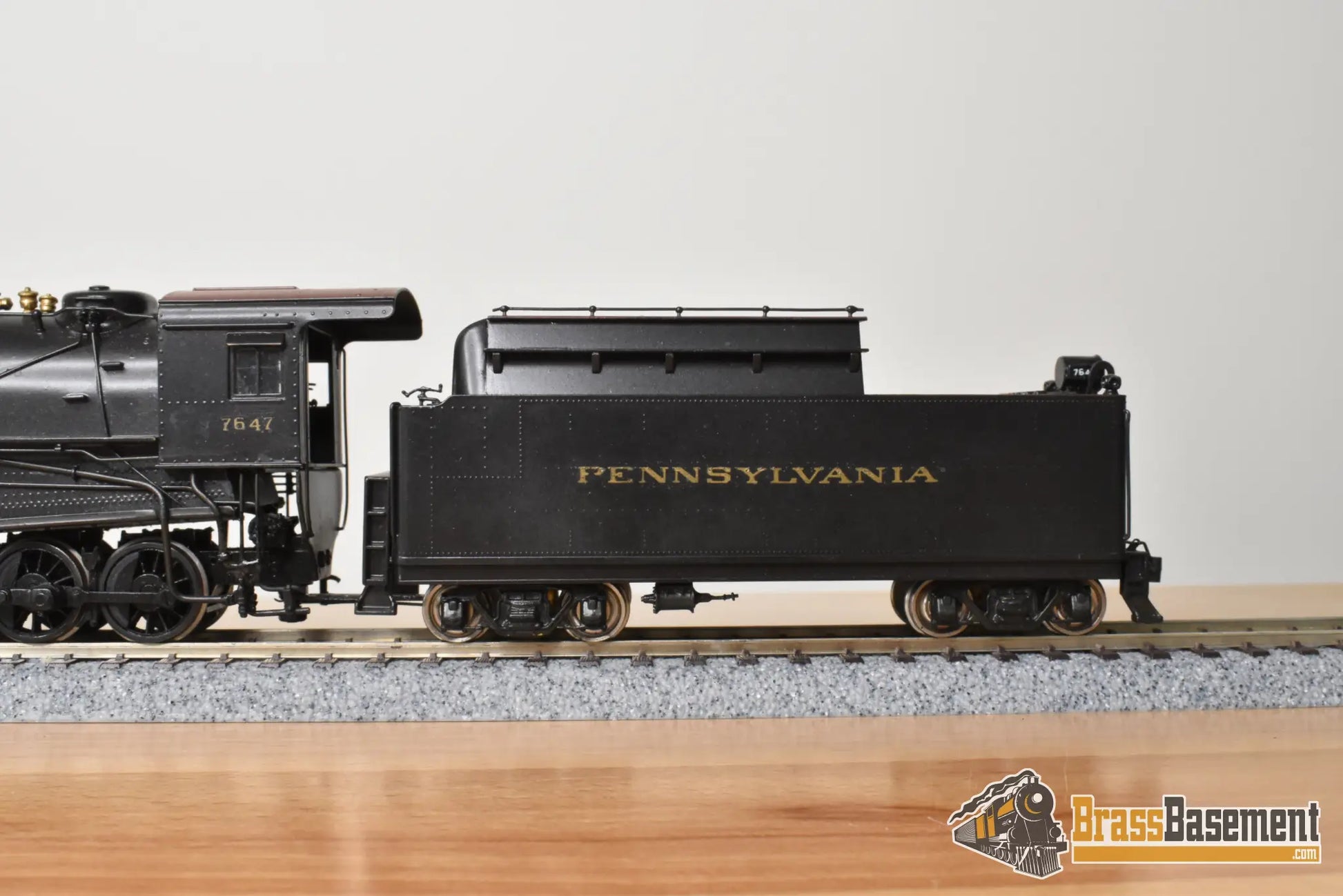 HO Brass - NJCB Pennsylvania RR 0-8-8-0 CC-2 #7647 - C/P Pro NWSL Gearboxes Steam