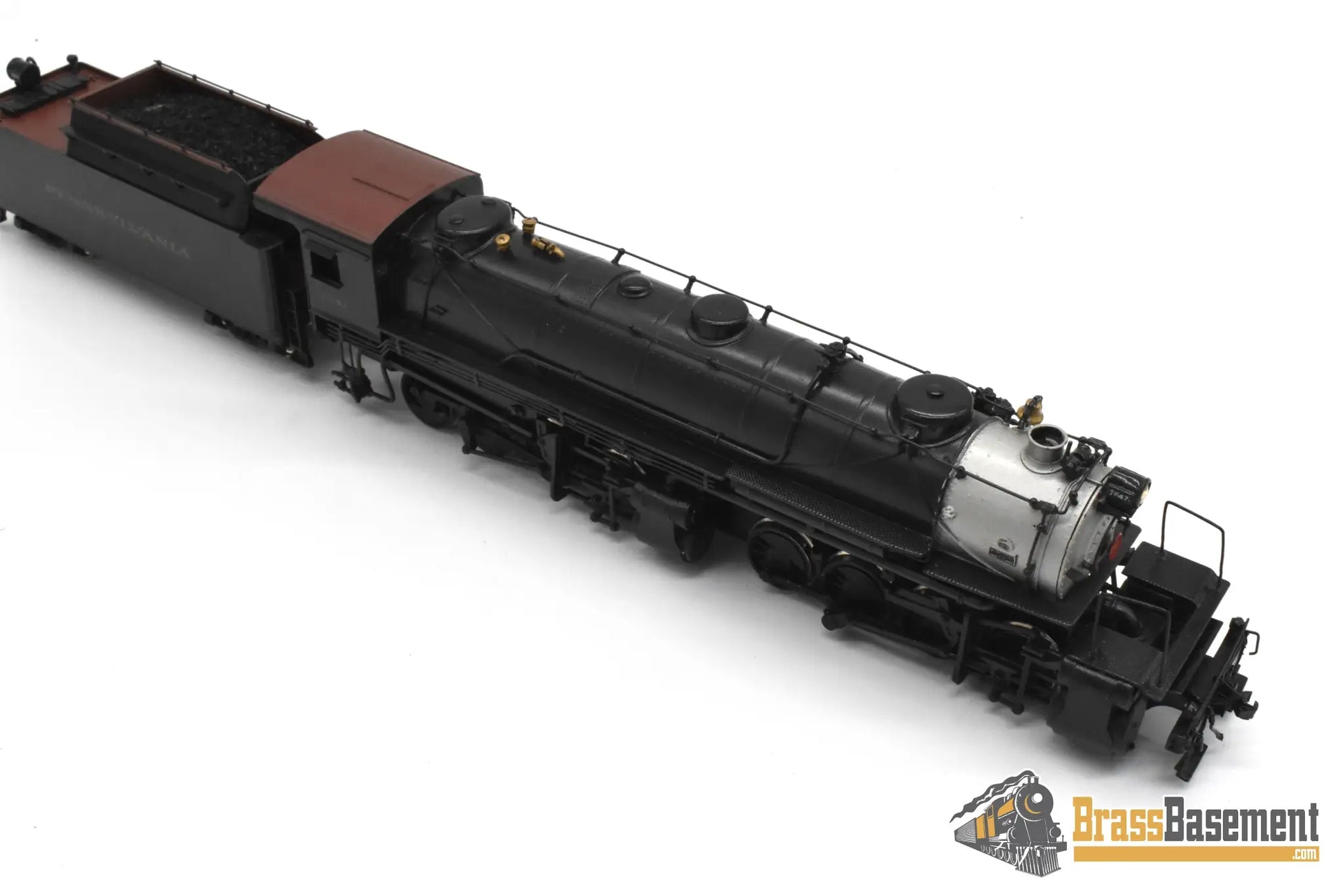 HO Brass - NJCB Pennsylvania RR 0-8-8-0 CC-2 #7647 - C/P Pro NWSL Gearboxes Steam