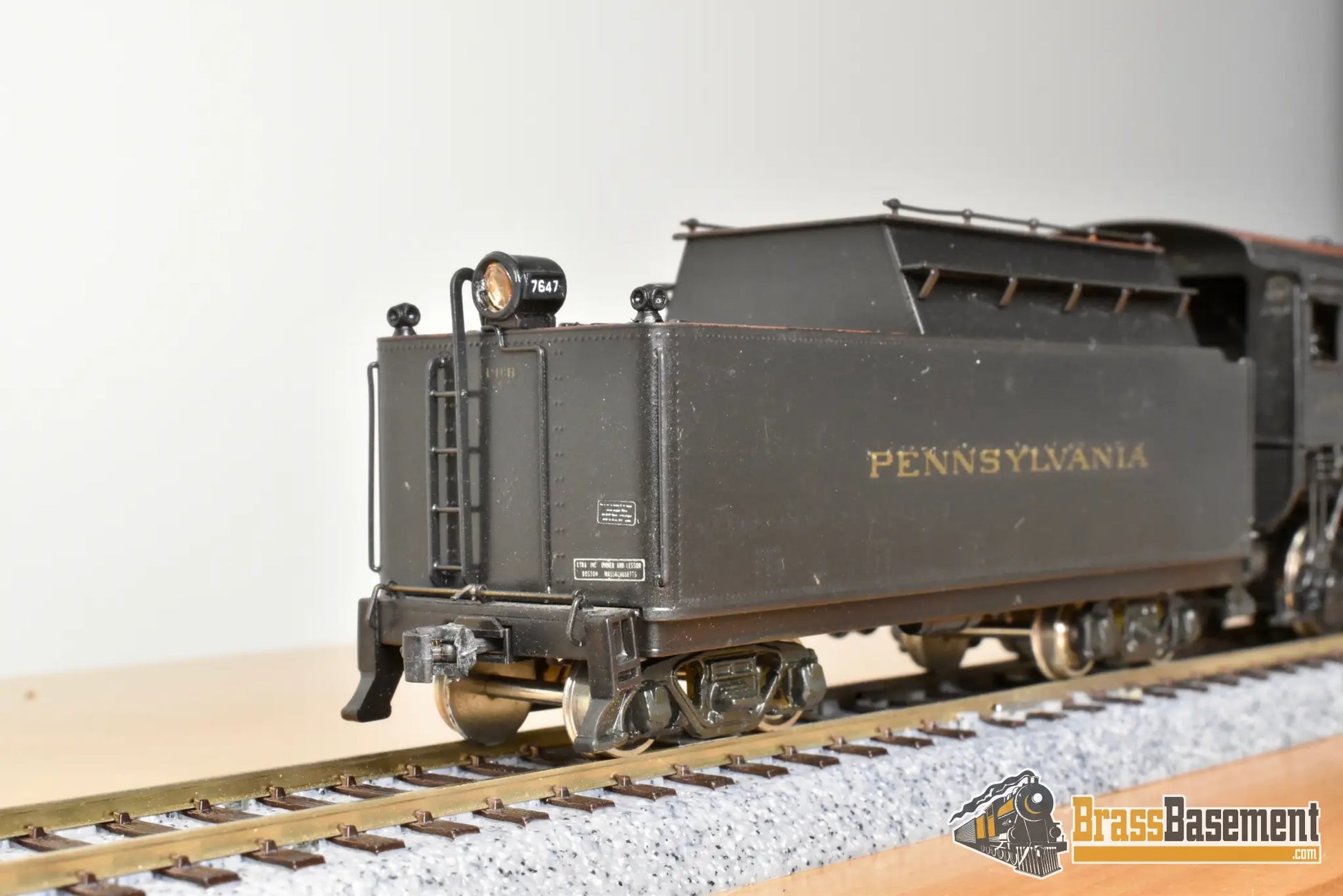 HO Brass - NJCB Pennsylvania RR 0-8-8-0 CC-2 #7647 - C/P Pro NWSL Gearboxes Steam
