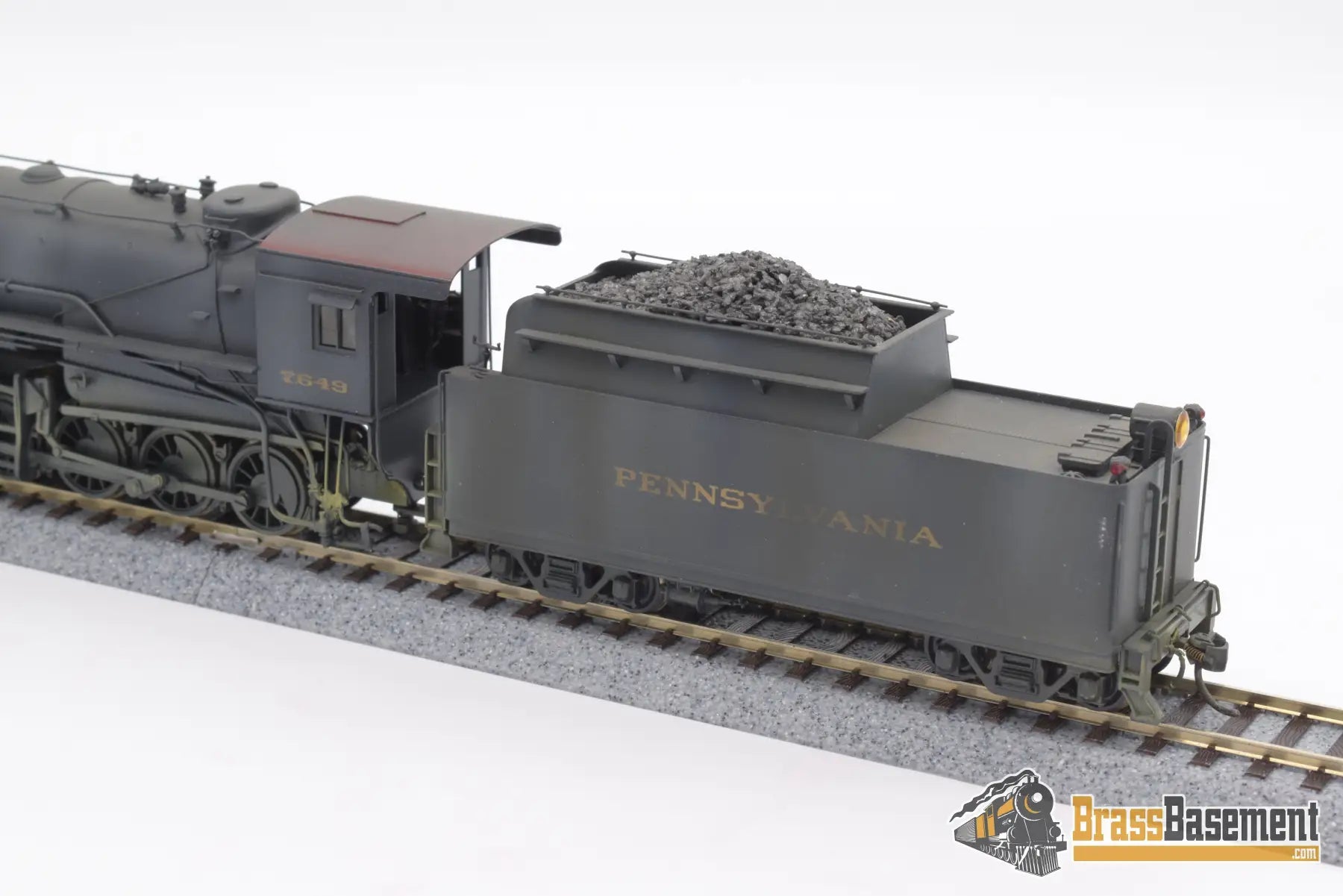 Ho Brass - Njcb Pennsylvania Rr 0 - 8 - 8 - 0 Cc - 2 C/P Fair Steam