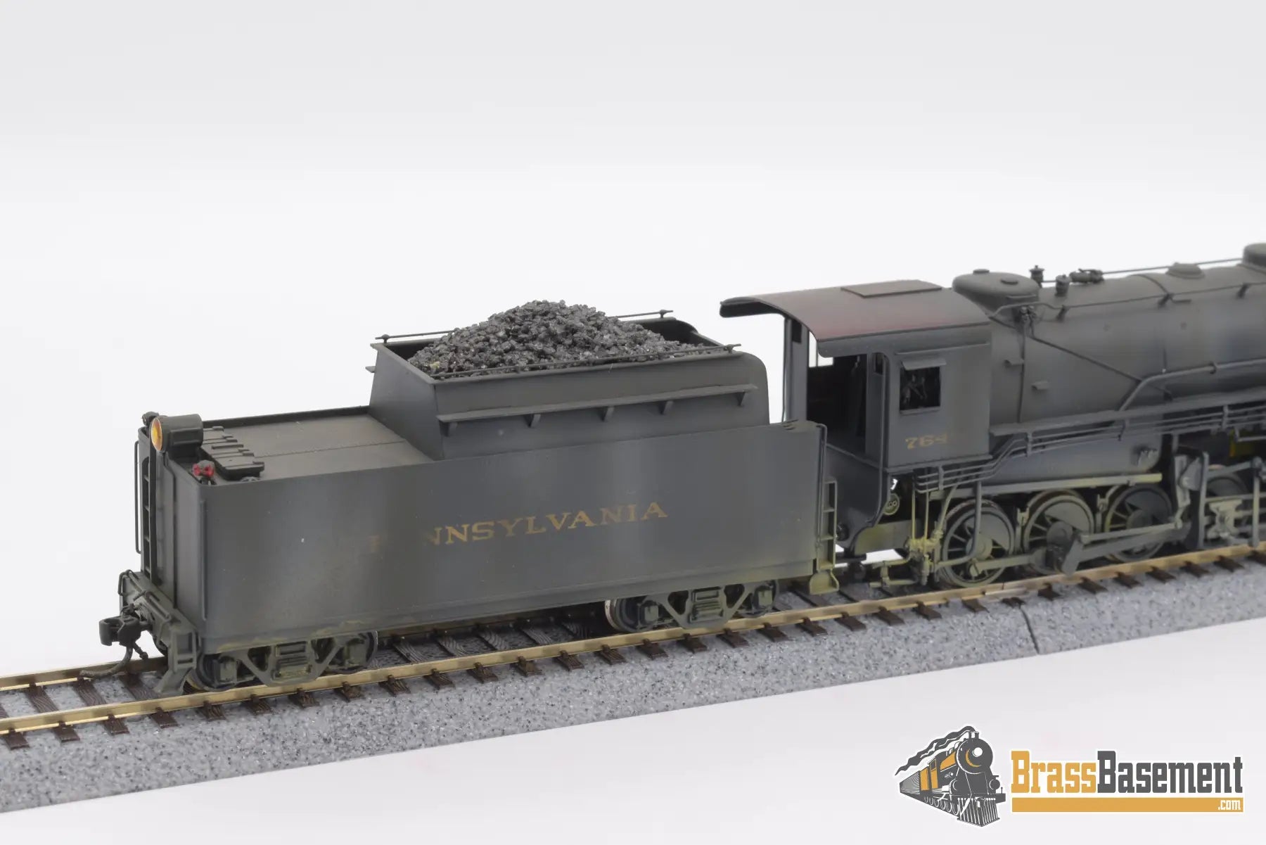 Ho Brass - Njcb Pennsylvania Rr 0 - 8 - 8 - 0 Cc - 2 C/P Fair Steam