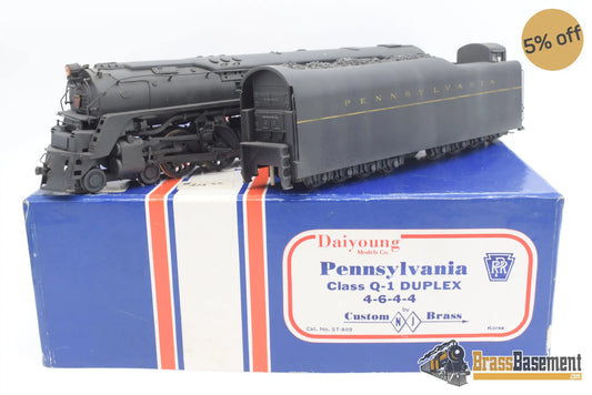 Ho Brass - Njcb Pennsylvania Rr Q1 Modified 4 - 6 - 4 - 4 Duplex - C/P Steam
