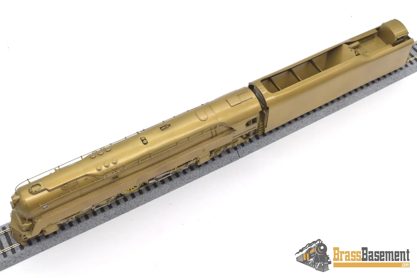 Ho Brass - Njcb Prr Pennsylvania Q - 1 4 - 6 - 4 - 4 Duplex Streamlined Unpainted Steam