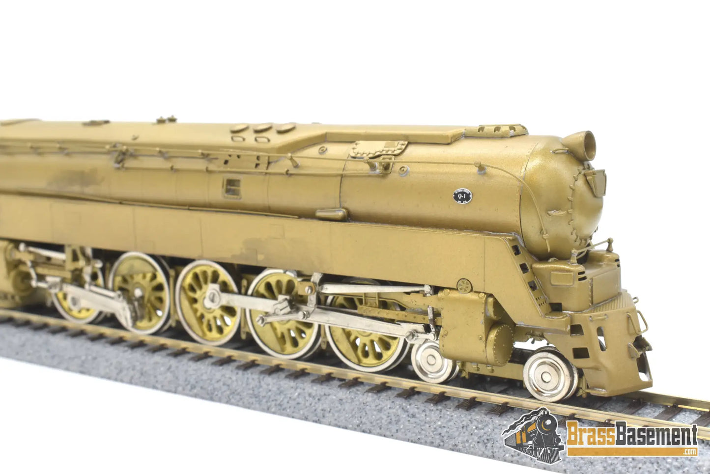 Ho Brass - Njcb Prr Pennsylvania Q - 1 4 - 6 - 4 - 4 Duplex Streamlined Unpainted Steam