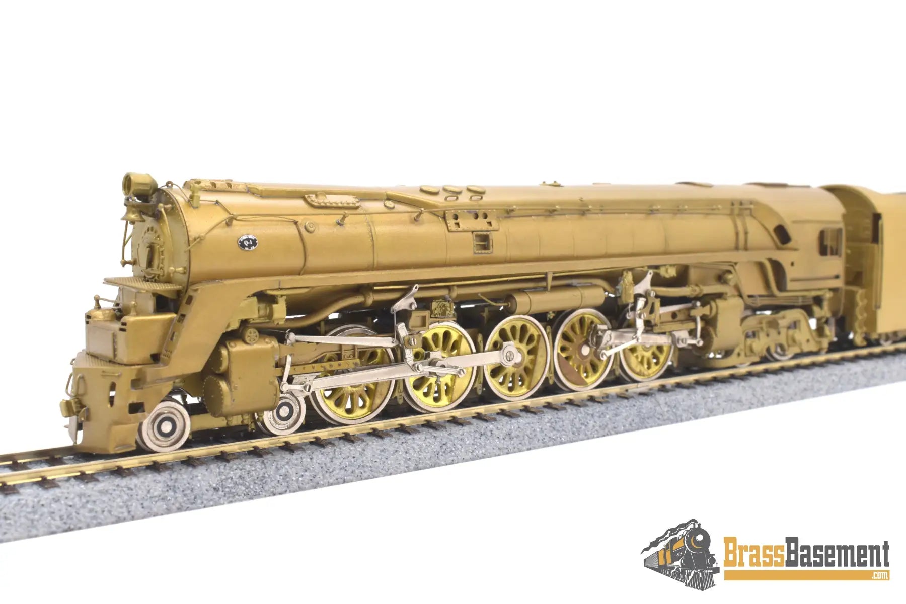 Ho Brass - Njcb Prr Pennsylvania Q - 1 4 - 6 - 4 - 4 Duplex Unpainted Steam