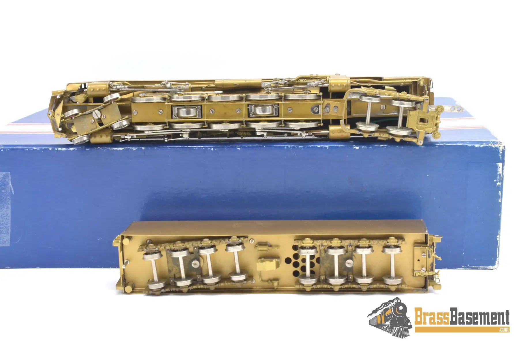 Ho Brass - Njcb Prr Pennsylvania Q - 1 4 - 6 - 4 - 4 Duplex Unpainted Steam