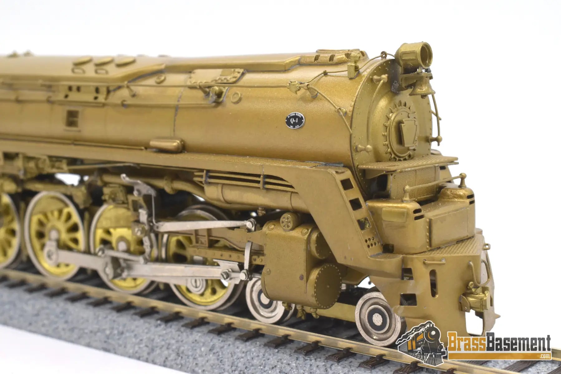 Ho Brass - Njcb Prr Pennsylvania Q - 1 4 - 6 - 4 - 4 Duplex Unpainted Steam