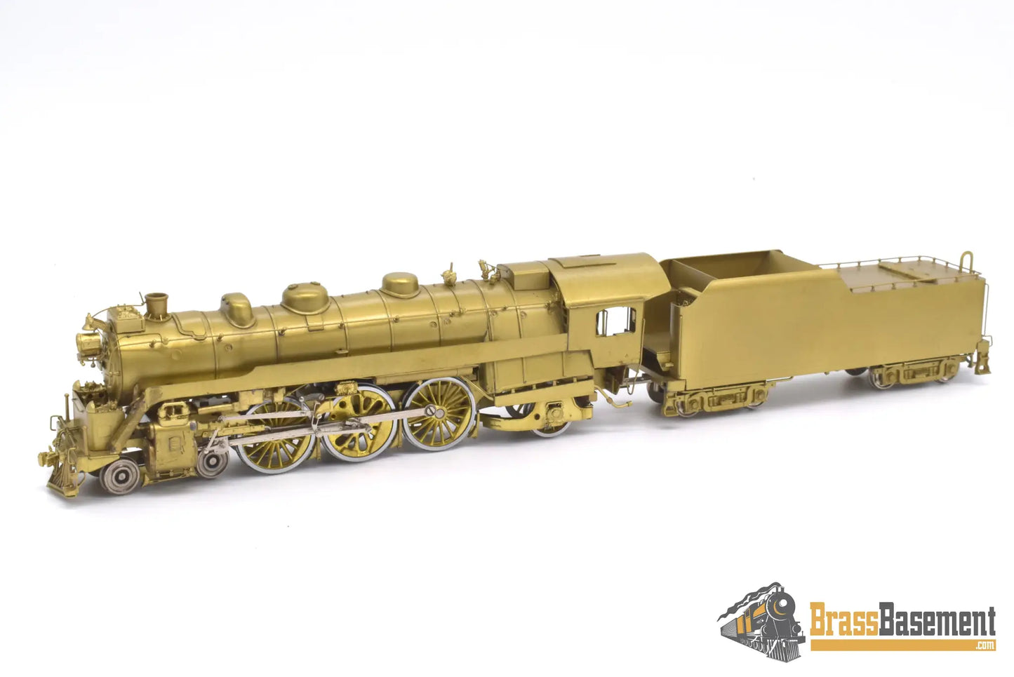 Ho Brass - Njcb Reading Railroad G - 3 4 - 6 - 2 Pacific Unpainted Steam