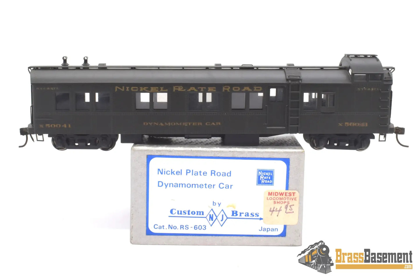 Ho Brass - Njcb Rs - 603 Nickel Plate Road Dynamometer Custom Painted Nicely Other