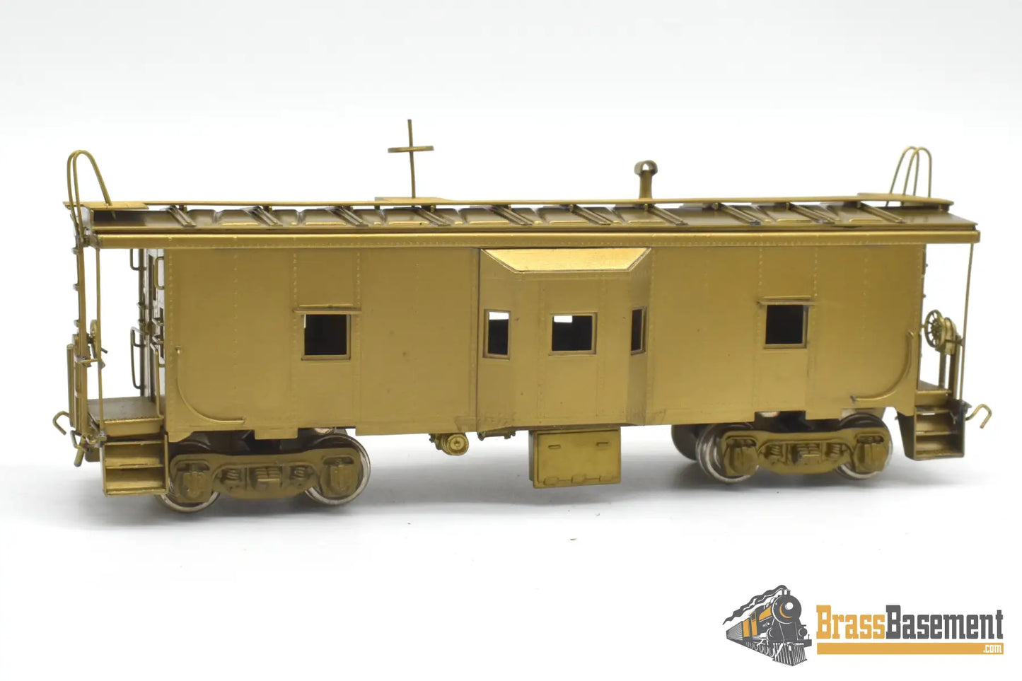 HO Brass - NJCB RS-671 Erie Bay Window Caboose #C-300 - Unpainted Mint Caboose