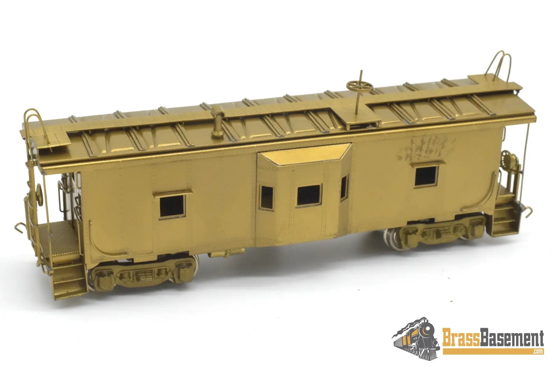 HO Brass - NJCB RS-671 Erie Bay Window Caboose #C-300 - Unpainted Mint Caboose