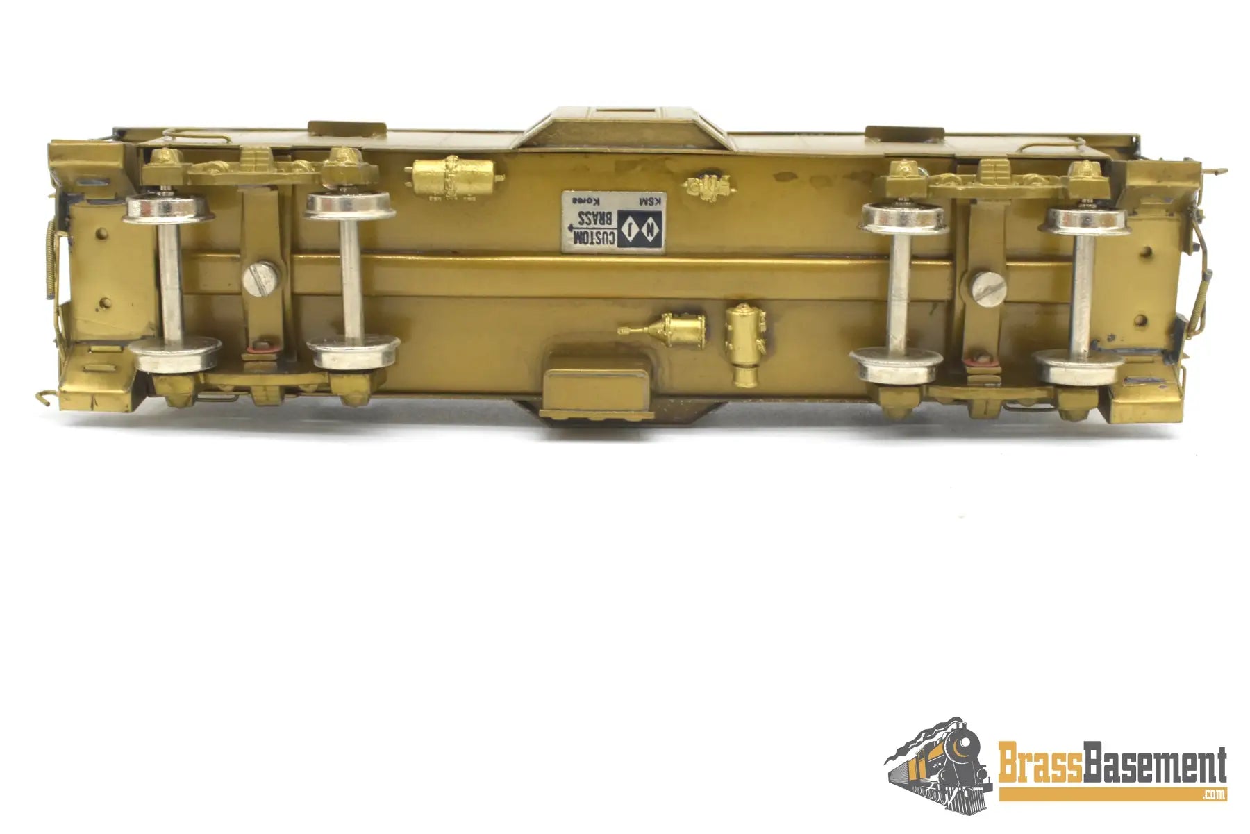 HO Brass - NJCB RS-671 Erie Bay Window Caboose #C-300 - Unpainted Mint Caboose