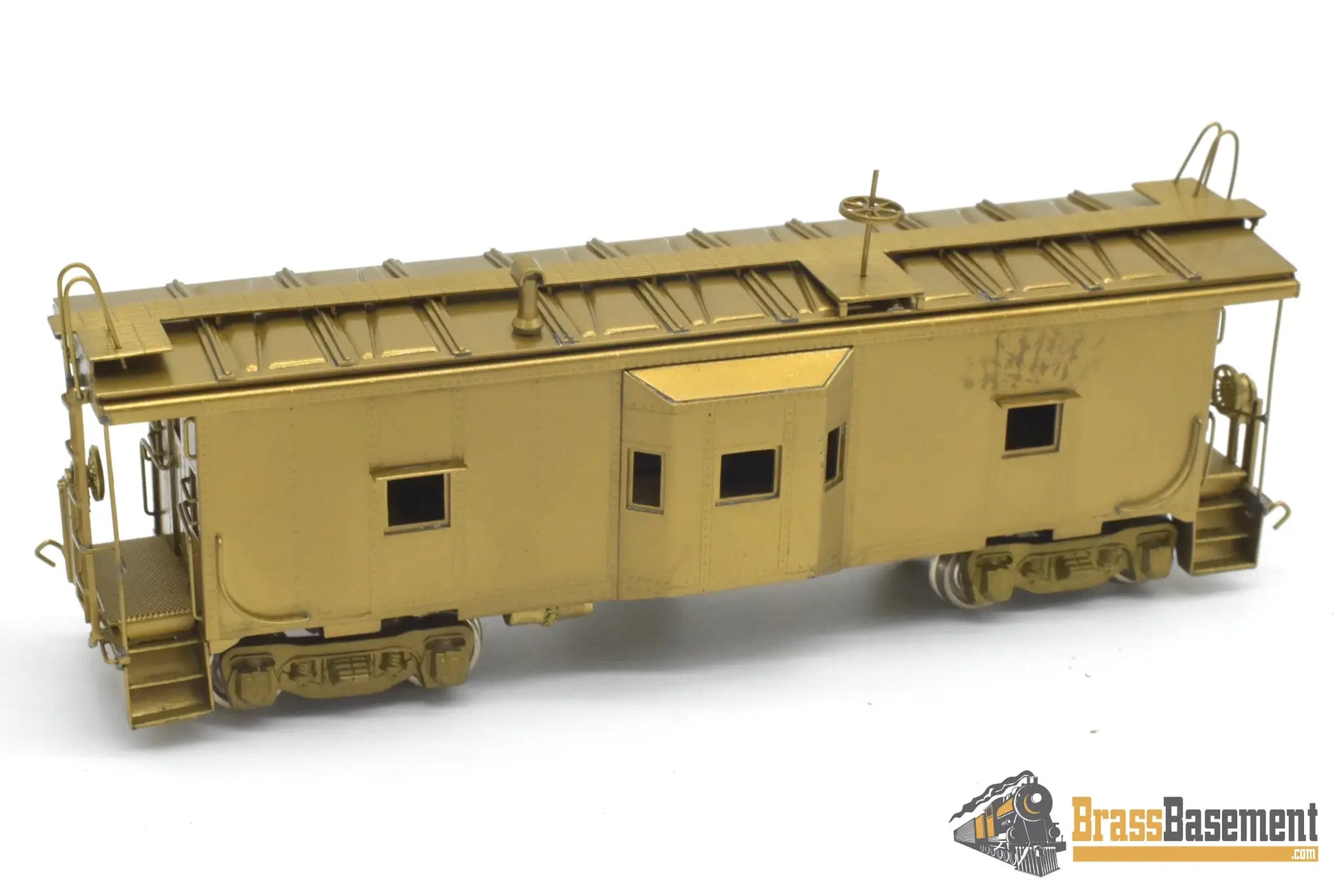 HO Brass - NJCB RS-671 Erie Bay Window Caboose #C-300 - Unpainted Mint Caboose