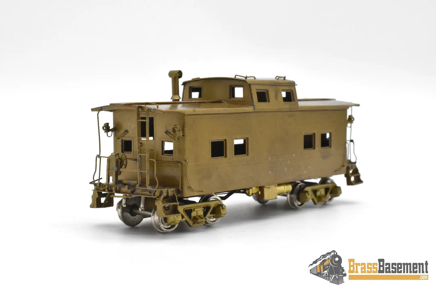HO Brass - NJCB RS-676 Western Maryland WM Steel NE Caboose - Mint Unpainted Caboose