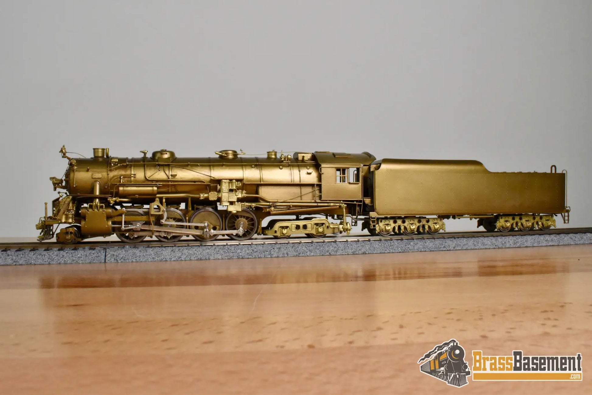 HO Brass - NJCB ST-227 Erie Class S-1 2-8-4 Berkshire - Unpainted - Steam