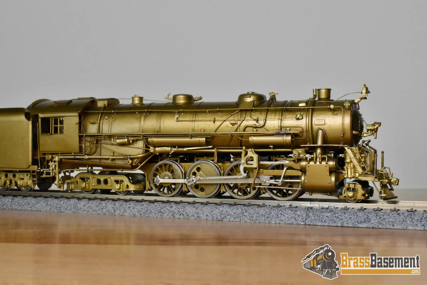 HO Brass - NJCB ST-227 Erie Class S-1 2-8-4 Berkshire - Unpainted - Steam