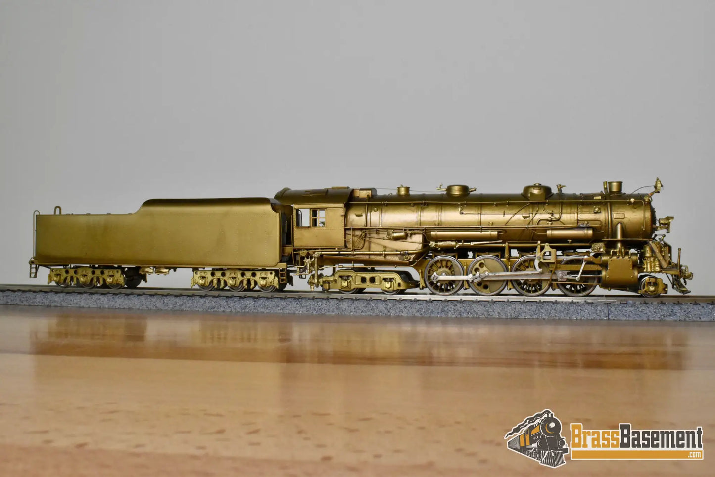 HO Brass - NJCB ST-227 Erie Class S-1 2-8-4 Berkshire - Unpainted - Steam