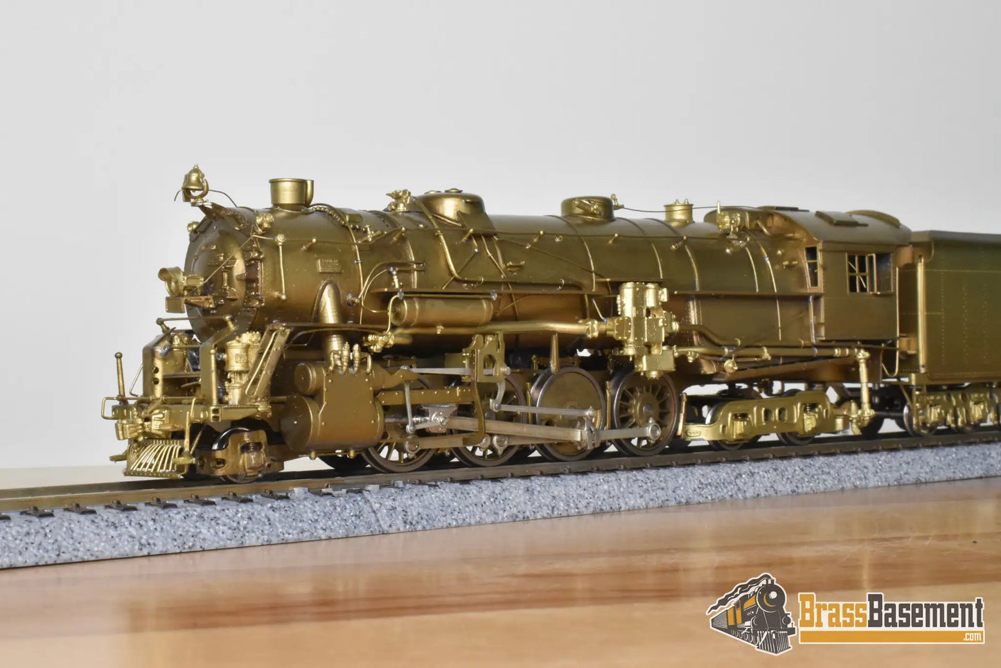 HO Brass - NJCB ST-227 Erie Class S-1 2-8-4 Berkshire - Unpainted - Steam