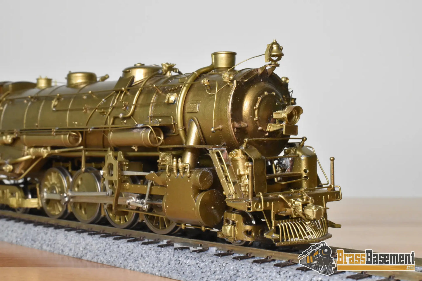 HO Brass - NJCB ST-227 Erie Class S-1 2-8-4 Berkshire - Unpainted - Steam