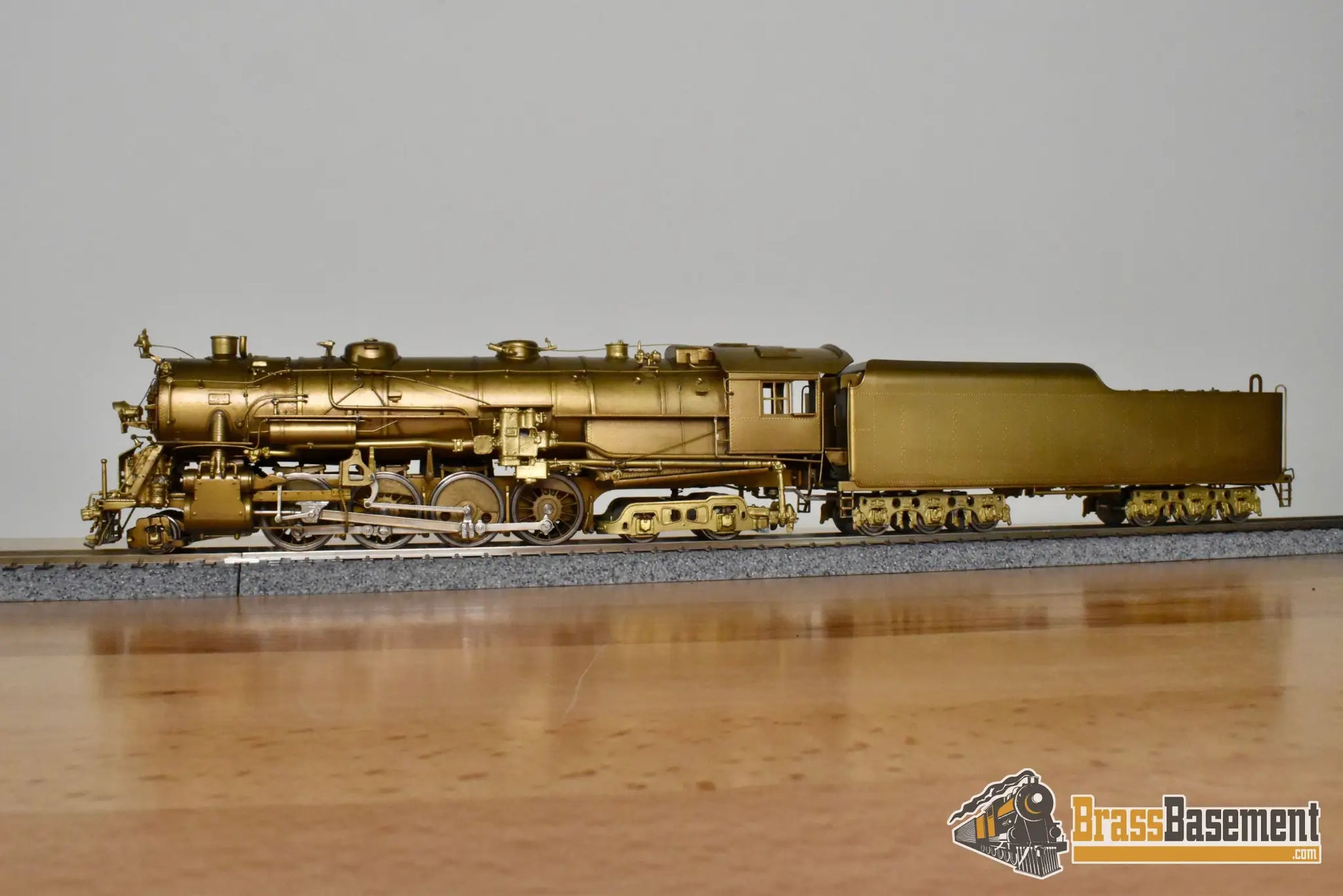 HO Brass - NJCB ST-227 Erie Class S-1 2-8-4 Berkshire - Unpainted - Steam