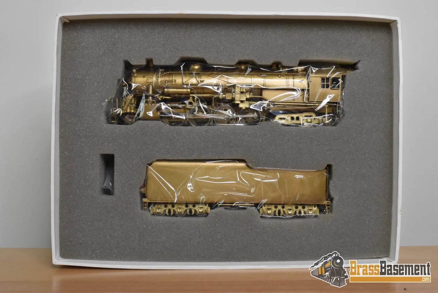 HO Brass - NJCB ST-227 Erie Class S-1 2-8-4 Berkshire - Unpainted - Steam