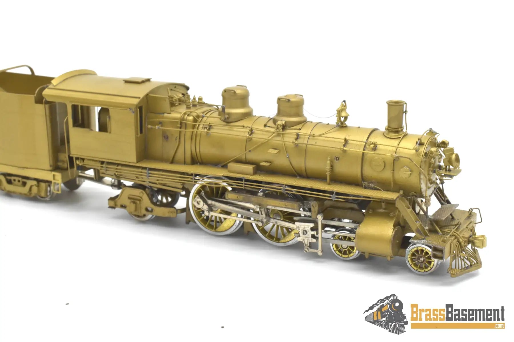 HO Brass - NJCB ST-228 Great Northern GN ’K’ 4-4-2 - Unpainted Mint Electric