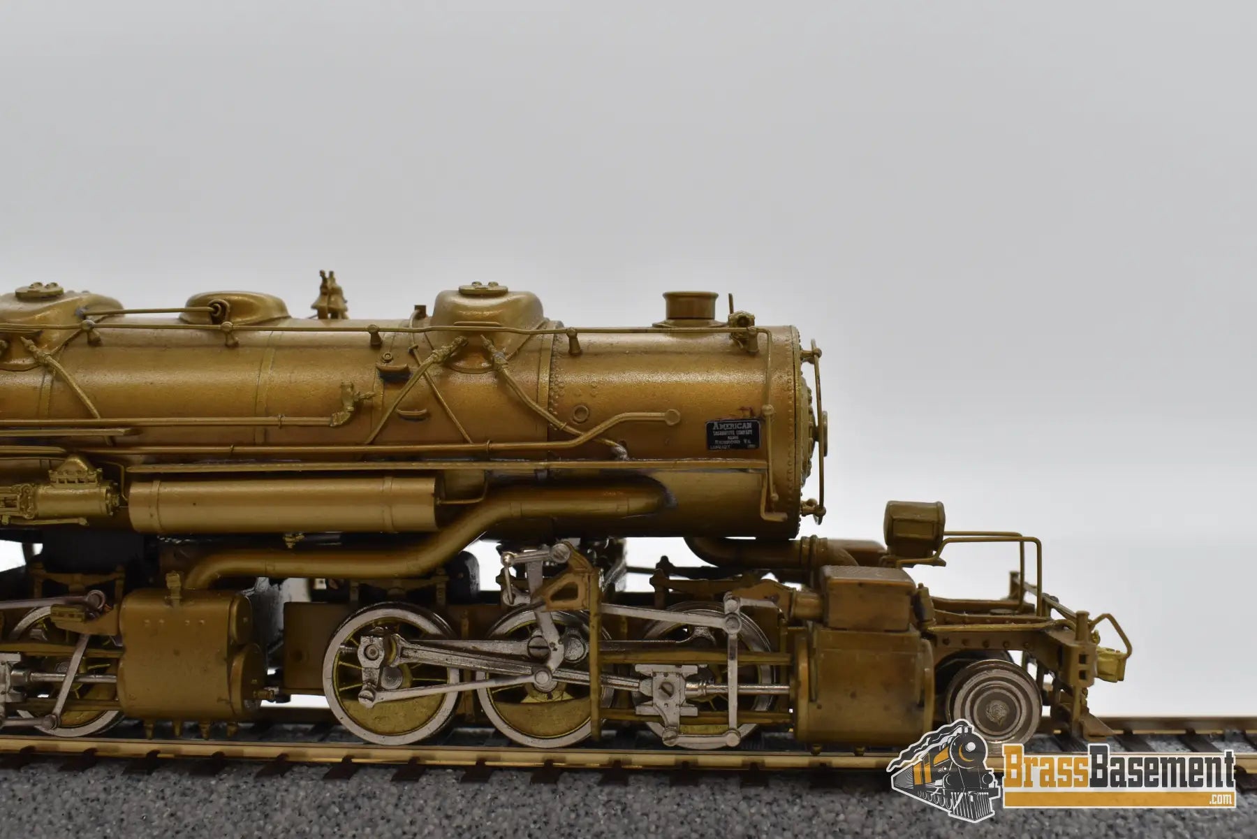 Ho Brass - Njcb St - 237 Nyc New York Central 2 - 6 - 6 - 2 Ne - 2 Unpainted Steam
