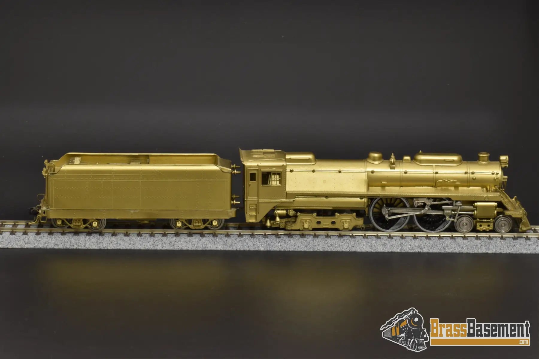 Ho Brass - Njcb St - 238 B&O Baltimore & Ohio ’Lady Baltimore’ 4 - 4 - 4 Unpainted No Box Steam